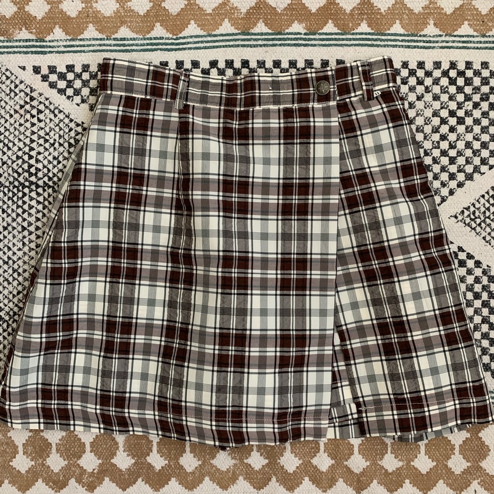 plaid skirt/shorts/skorts